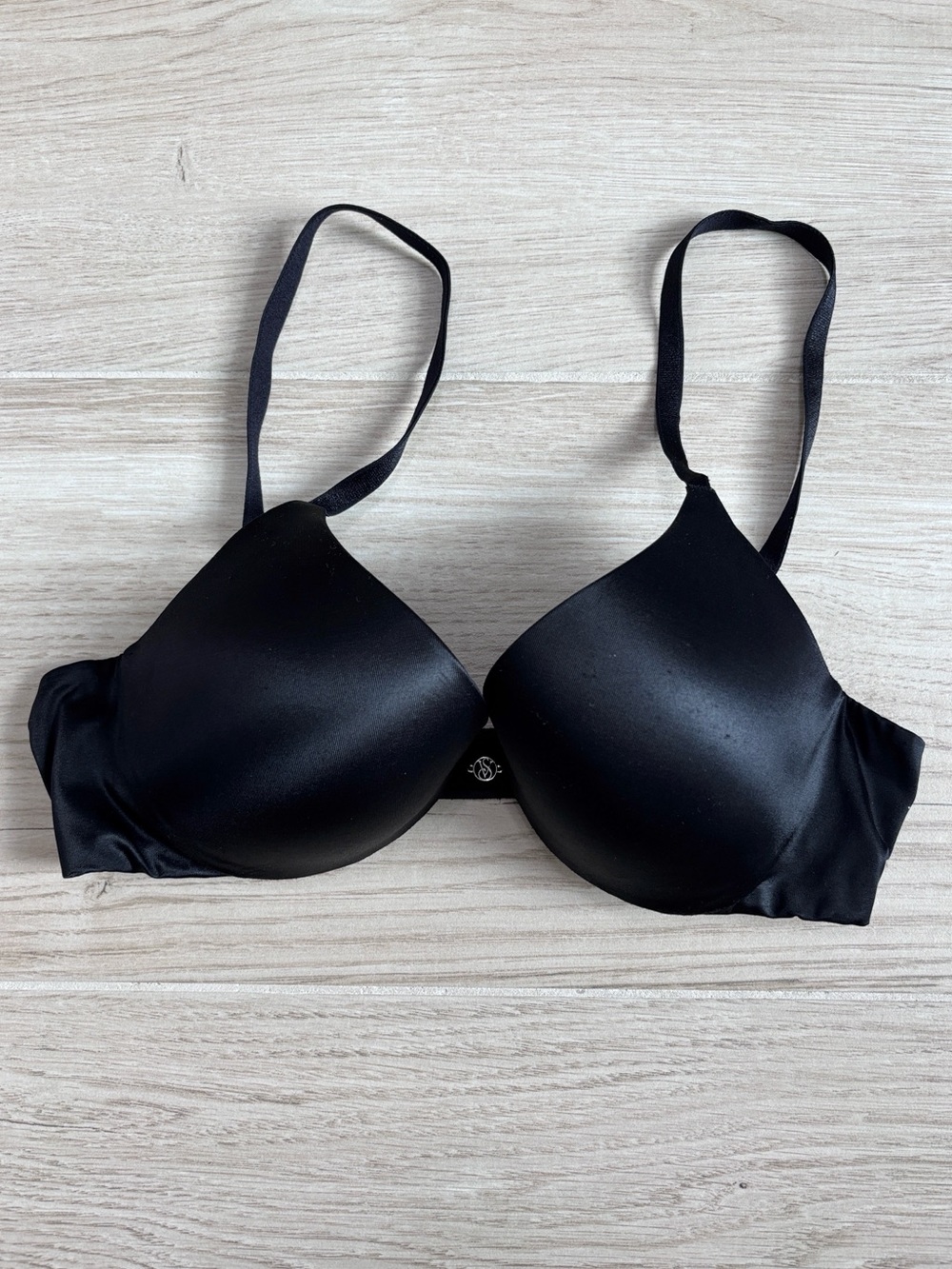 Victoria’s Secret So Obsessed Push Up Bra Black Women’s Size 34B